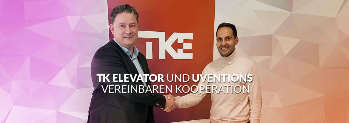 TK Elevator und UVENTIONS vereinbaren Kooperation